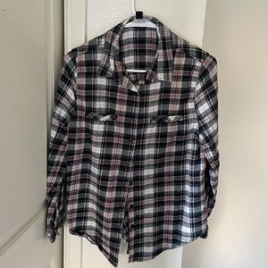 Black and red flannel